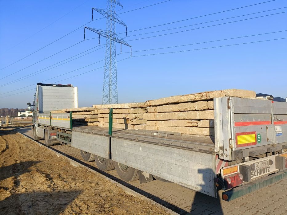 Transport towarowy, niskopodwoziowy maszyn, pojazdów, palety,platforma