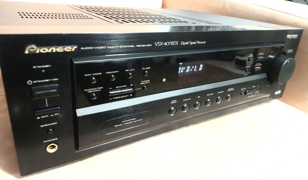 ‼️ pioneer vsx-407 rds amplituner 5.1 ciężki solidny ‼️