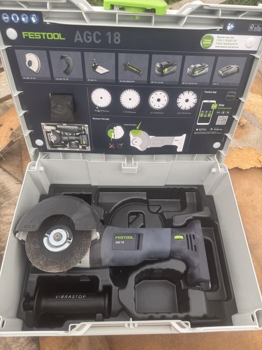 Festool agc szlifierka kątowa 3 razy użyta