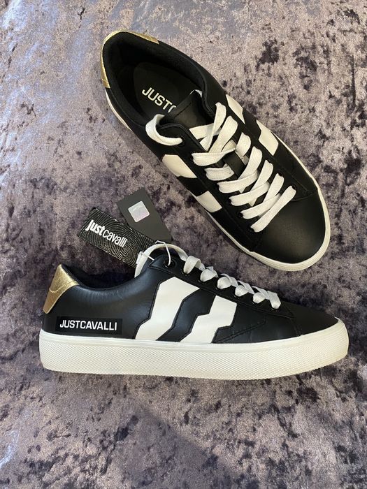 Кеди шкіряні Just Cavalli