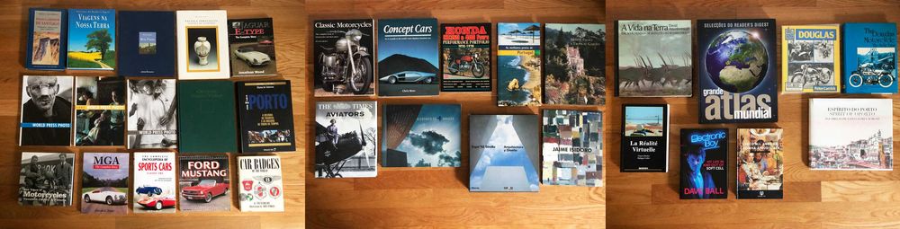 Coleção de Livros Variados em excelente estado