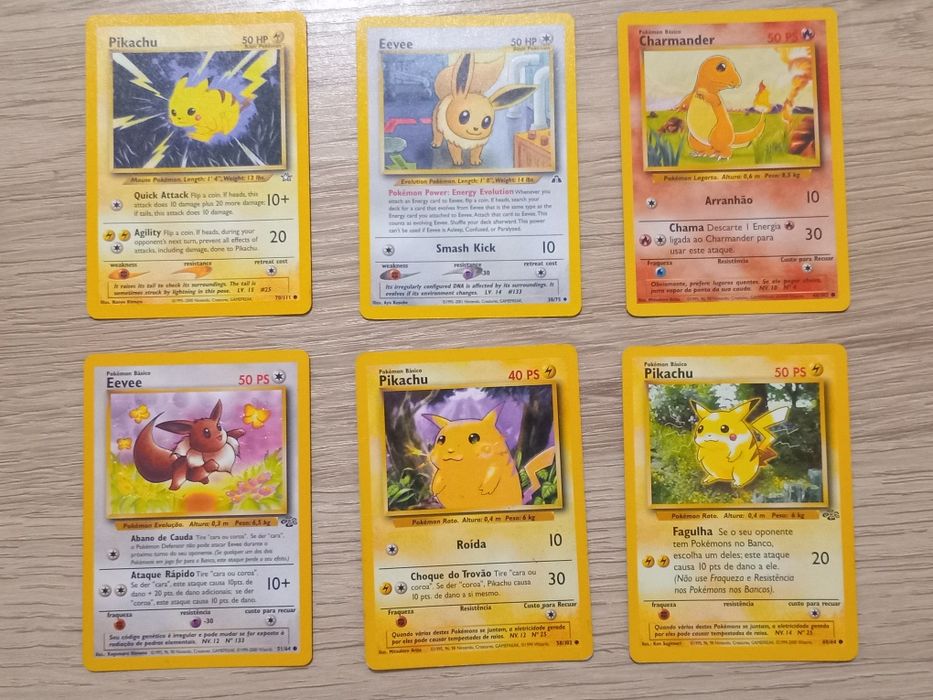 Cartas Pokemon à venda