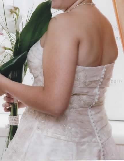 Vestido de noiva pérola