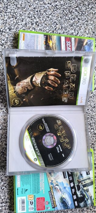 Conjunto de 3 jogos Xbox 360+5 cds danificados