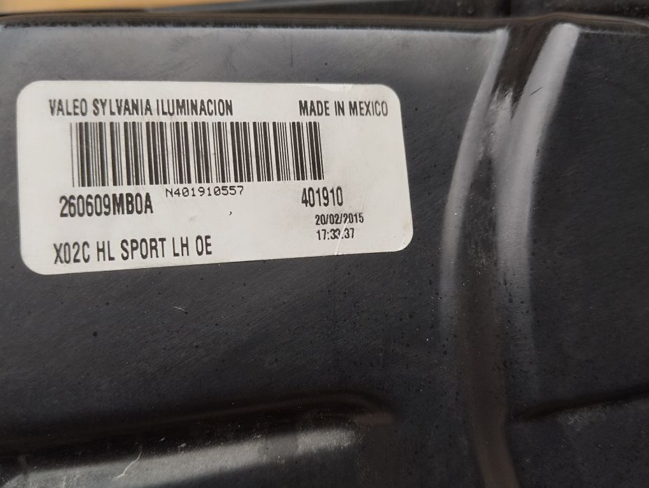 Nissan Note,Versa  2013-2017 фари ліва, права,