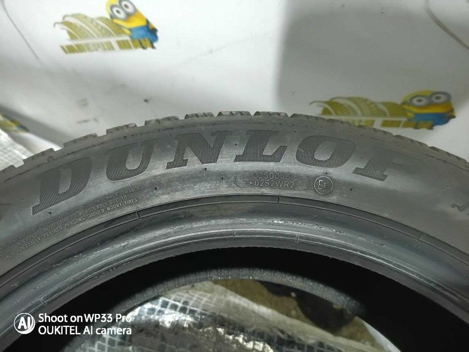 Шини Dunlop 215/55R17. 4шт. Зима 2024р (0217)
