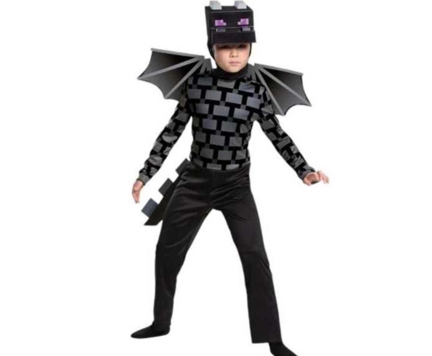 Strój Karnawałowy Przebranie na Bal Minecraft 90-110 kostium Smok