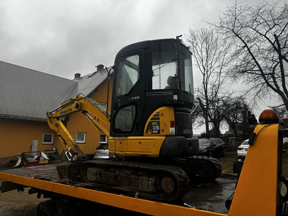Minikoparka komatsu pc35mr  3.9t  2005r