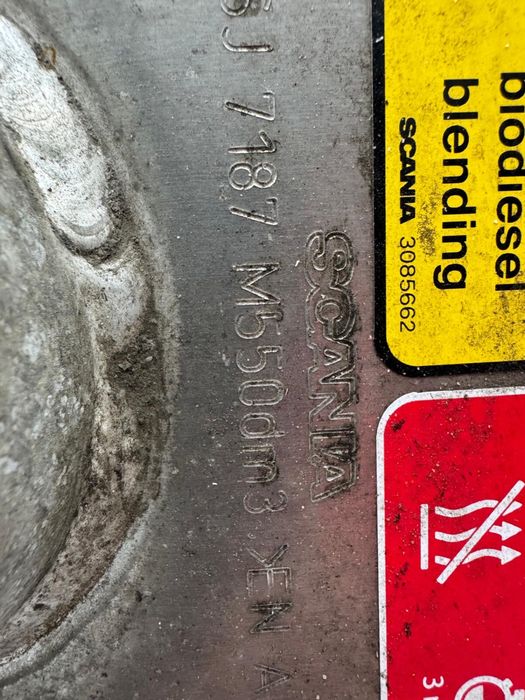 Zbiornik paliwa SCANIA LOW DECK nowy model