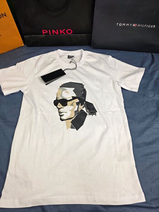 Koszulka męska tshirt Karl Lagerfeld kolory krótki rękaw premium M-XXXL