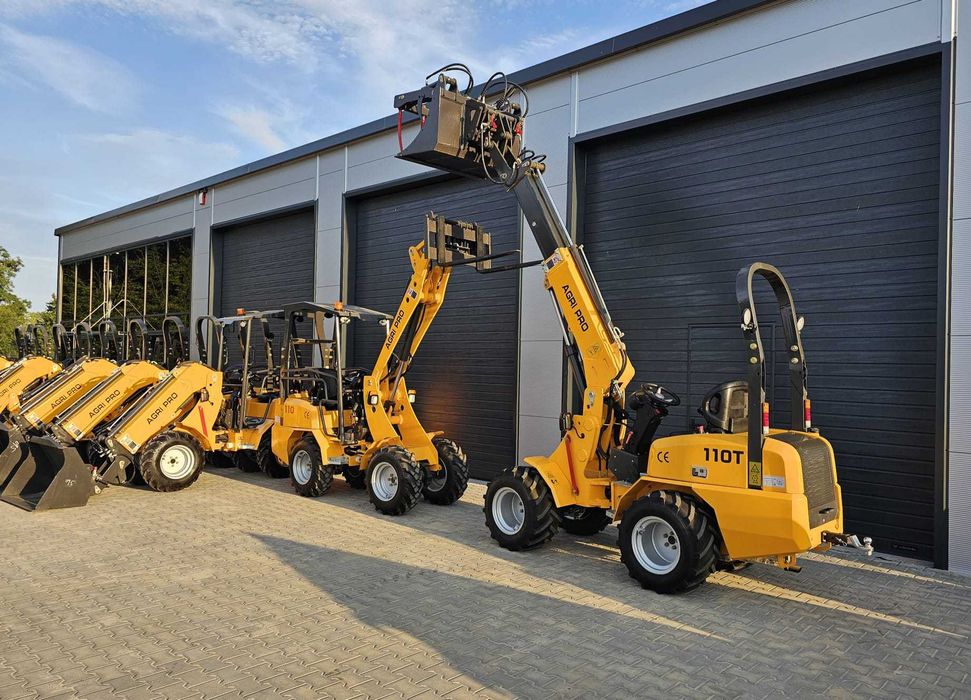 Ładowarka Czołowa Teleskopowa Miniładowarka AGRIPRO 110 Kubota Perkins