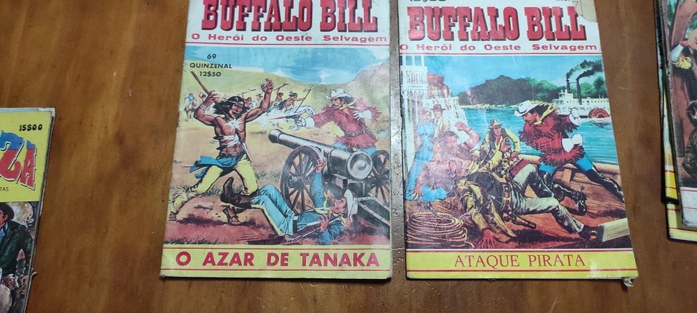 6 Números Búfalo Bill - BD anos 80