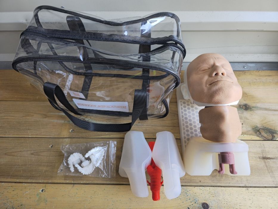 SIMEDU trenażer fantom do nauki intubacji dotchawiczej z zębami