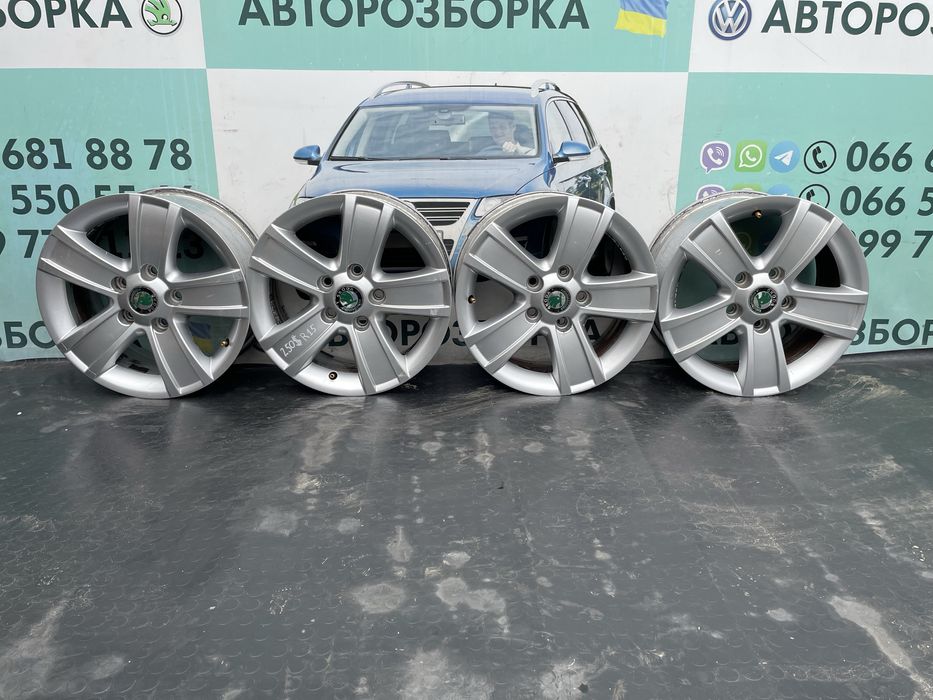 Диски титани r15 5x112 volkswagen passat golf skoda octavia