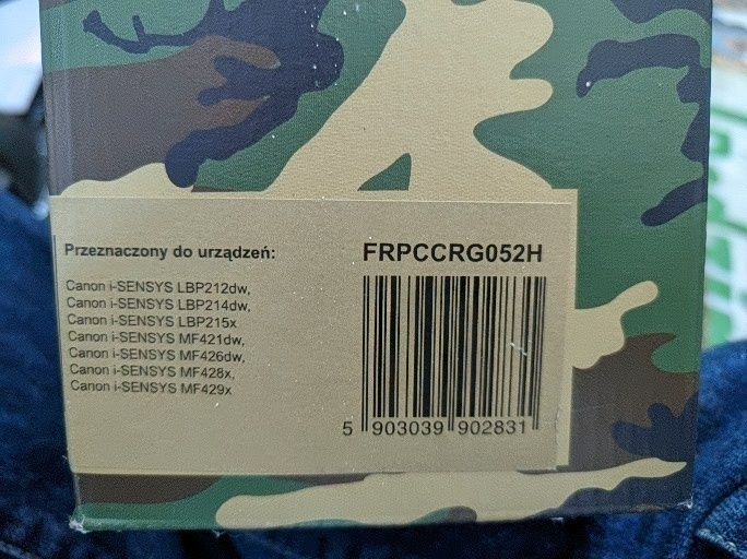 4 Tonery CRG-052H zamiennik Canon