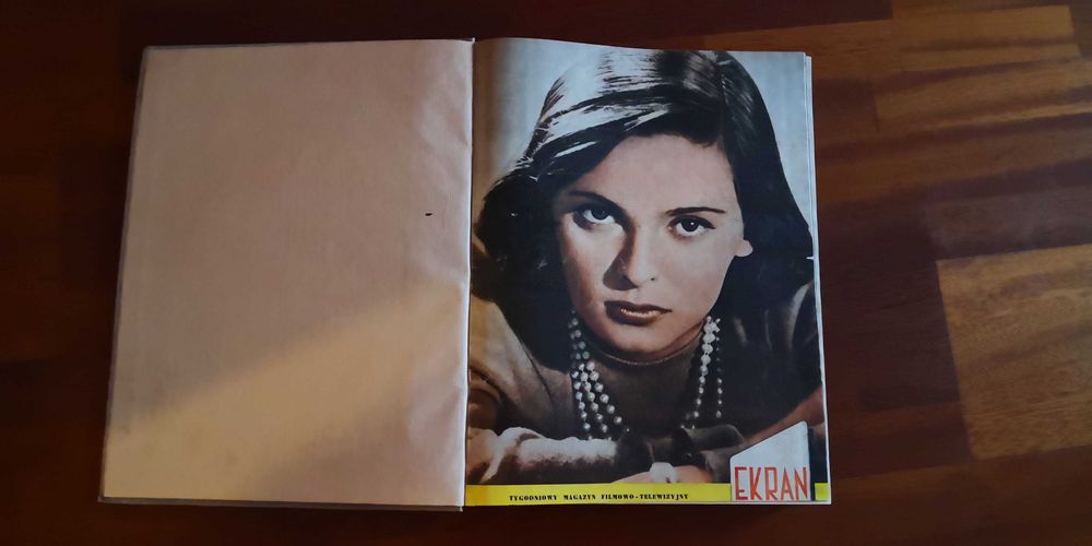 Stary tygodnik Ekran 1958 r oprawiony