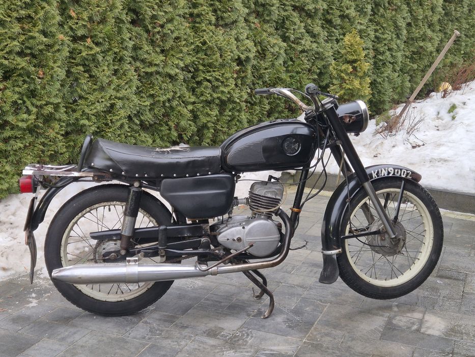 Wsk 125/Oryginalna/Kompletna/Odpala od kopa/Idealna baza do renowacji