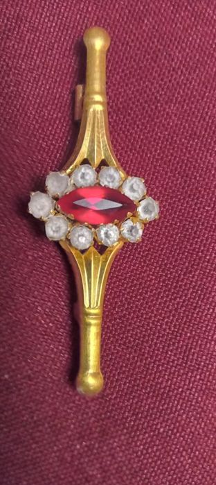 Срібна брошка 875 проби