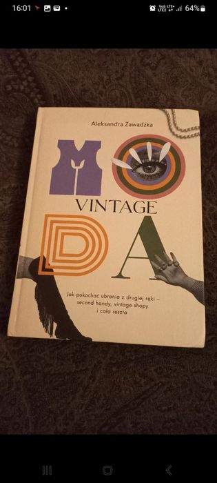 Książka o modzie vintage