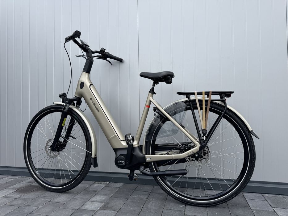 Batavus Finez E-go Power Champagne 8 biegów elektryczny rower damski