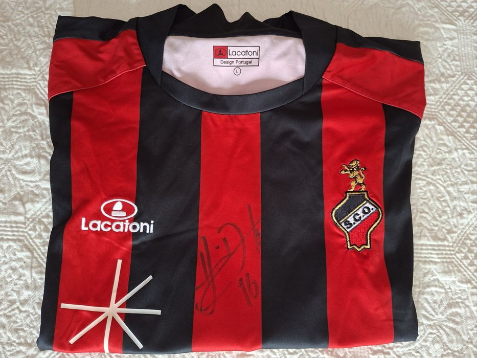 Camisola Olhanense 2008/09 Match Worn / Issued Rui Duarte #16 Autografada – Campeão Segunda Liga