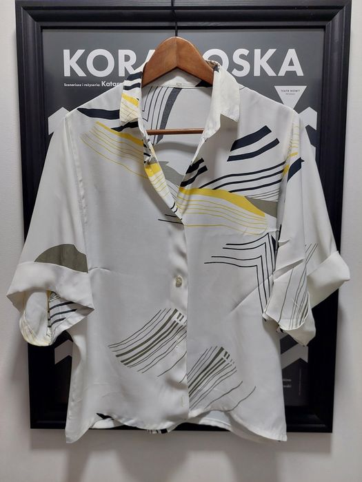 Elegancka, geometryczne, niepowtarzalna bluzka firmy COS