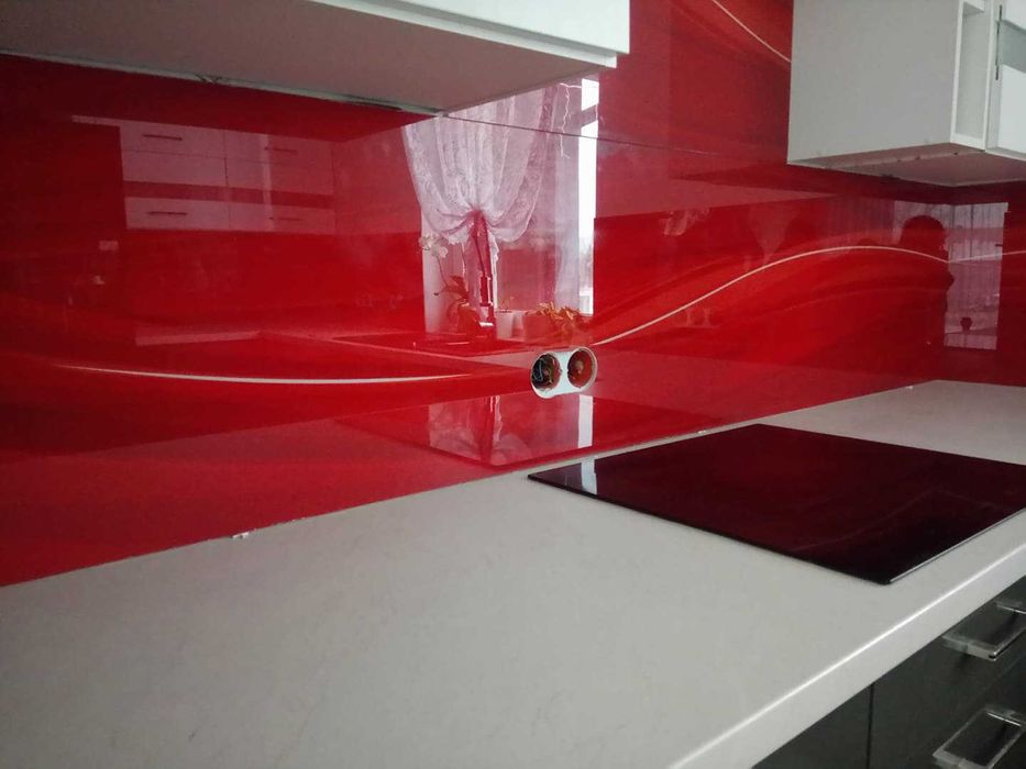 Panele szklane, lacobel, druk na szkle UV, wydruki