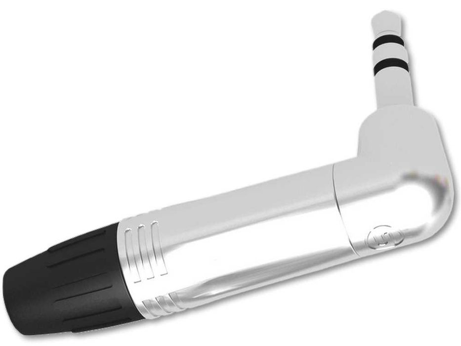 SEETRONIC MTP3RC - Złącze JACK 3,5mm TRS wtyk 1/8" (srebrne)