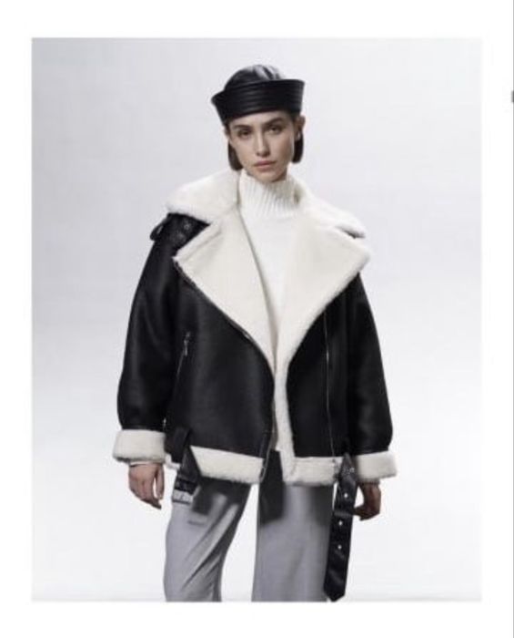 Дубленка oversize