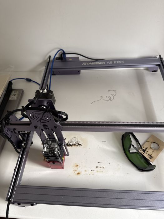 ATOMSTACK A-5 Gravador a laser, 5 W cortador a laser