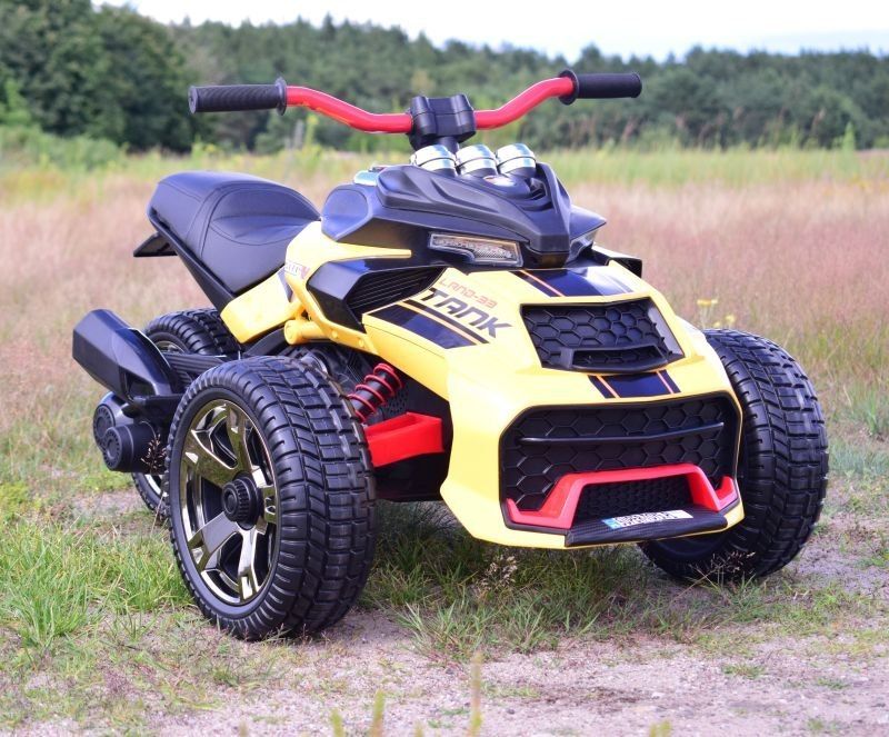 Mega Mocny Motor 3 Kołowy Land 33, Amortyzatory, Miękkie Koła/Xb3118