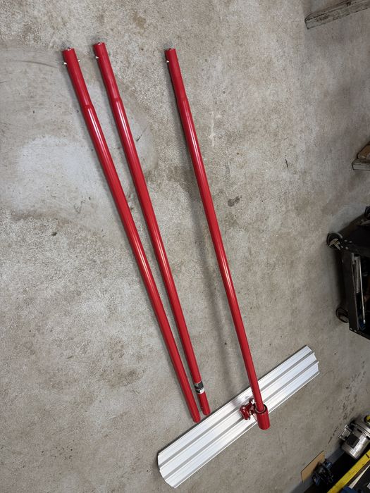 Łata do ściągania, wygładzania betonu, zacieraczka