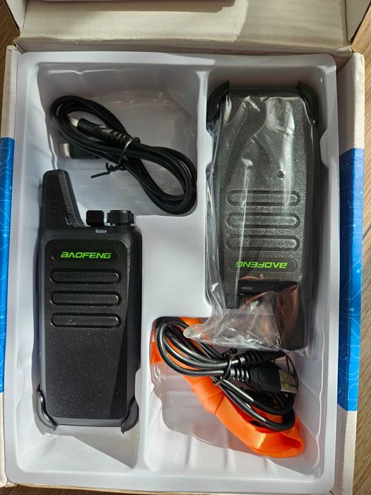 2 SZTUKI Mini Walkie Talkie Baofeng BF - T20 Przenośne Radio