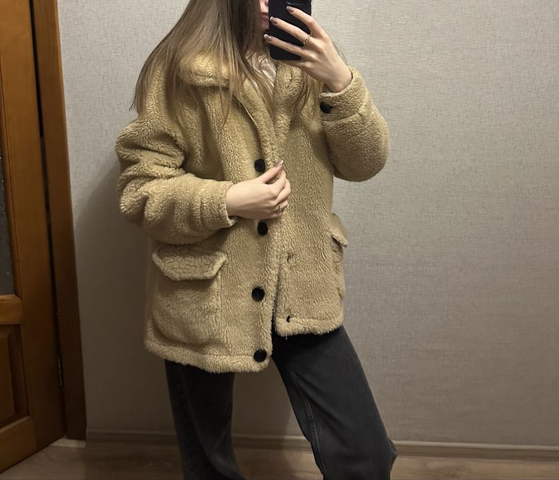 Шубка тедді жіноча розмір s