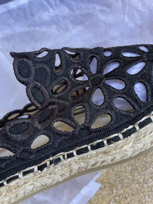 Nowe damskie espadryle ażurowe