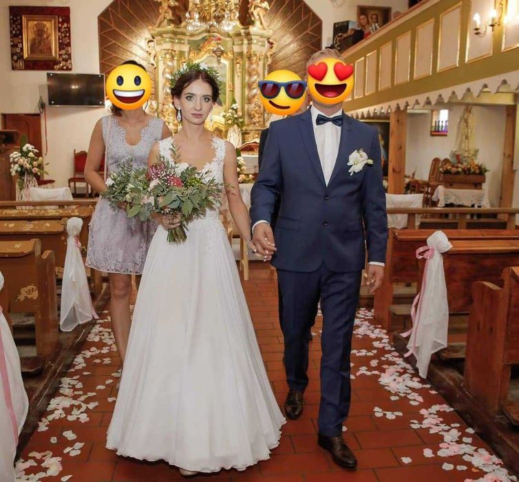 Piękna suknia ślubna