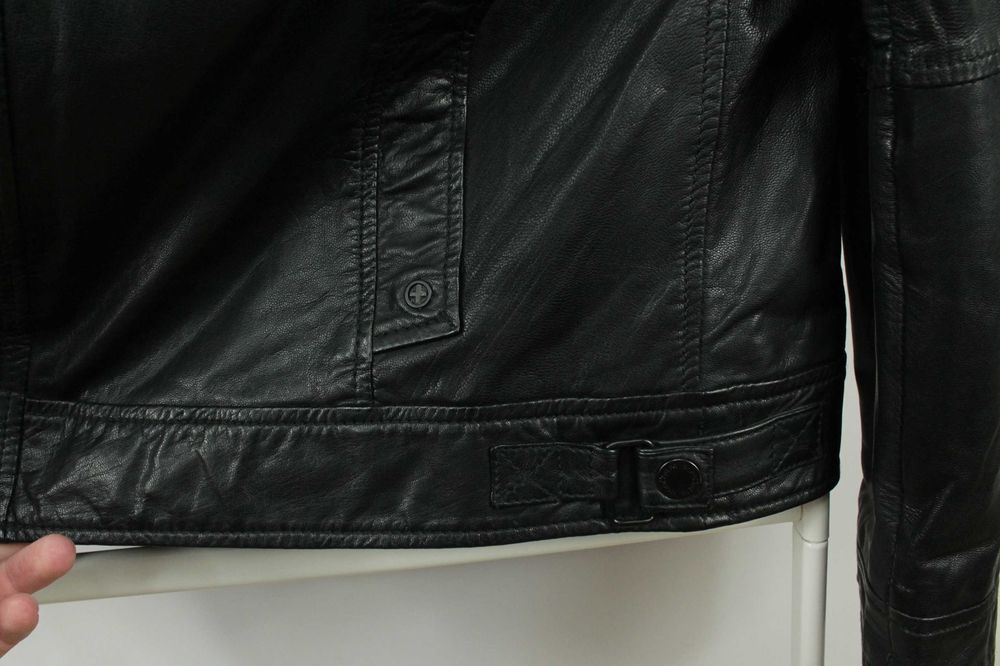 Шикарна шкіряна куртка Strellson Burnett Leather Jacket Розмір 52 Л