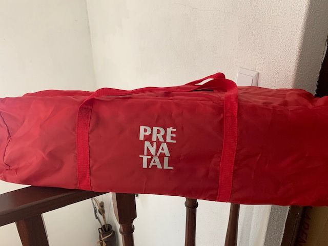 Cama de Viagem PréNatal Completa como nova-Estrado+Colchão