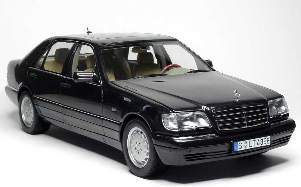 1:18 Mercedes S 320 (W140) 1997, Dealer Edition, Norev