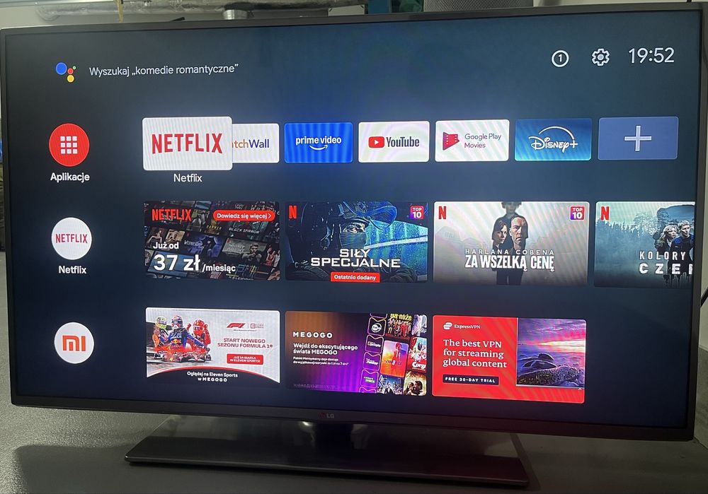 Telewizor LG 47 Cali Smart TV Full HD LED | 2 Piloty | Transport