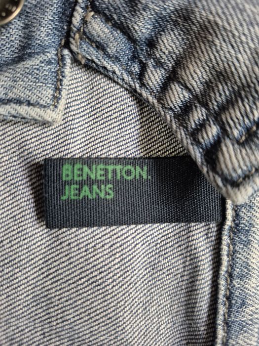 Джинсовая жилетка Benetton Jeans Vintage y2k s8k archive