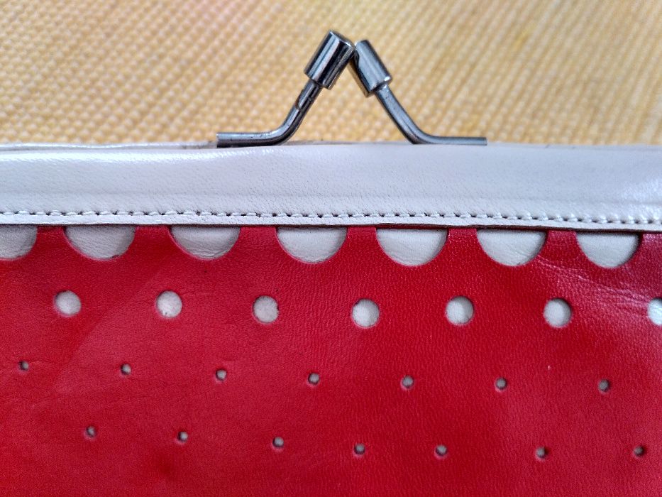 Carteira Bolsa Claudina Como Nova Retro Vintage