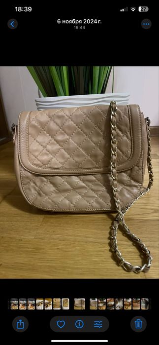 Шкіряна сумочка в ідеальному стані