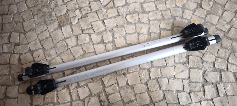 Barra tejadilho MontBlanc silver 190