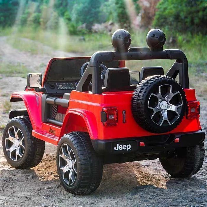 JEEP 4x4 Oryginalny na licencji Auto na akumulator | MOCNY 5 silników | 2-osobowy | HIT Samochód Elektryczny dla dzieci w najbogatszej wersji