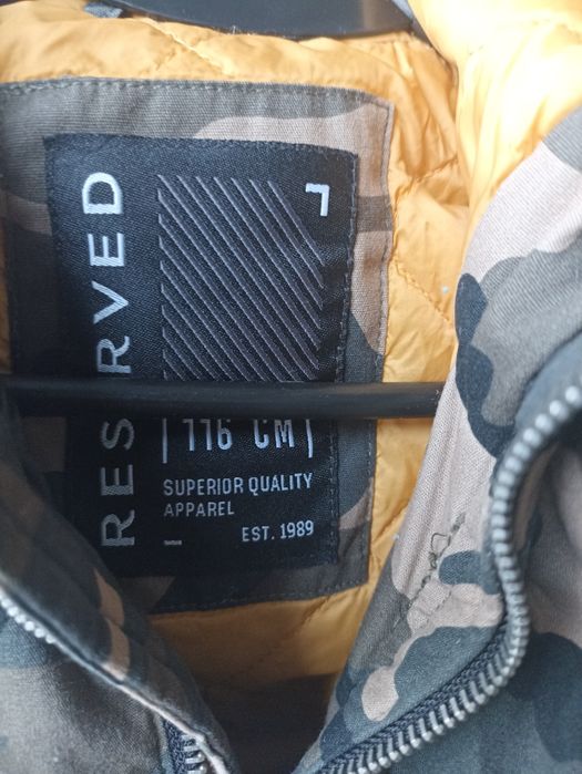 Parka chłopięca Reserved 116 moro