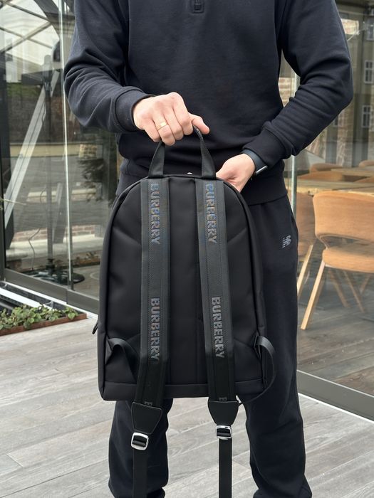 Мужская сумка Burberry чоловіча сумка рюкзак для подорожей поїздок зал