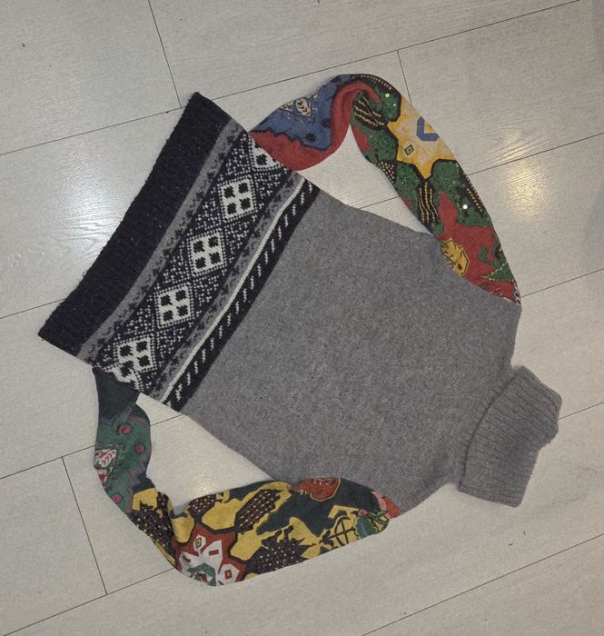 Desigual damski golf welniany