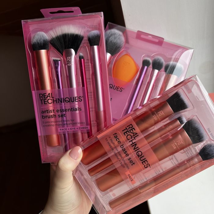 Набори кистей або поштучно Real Techniques ОРИГІНАЛ
