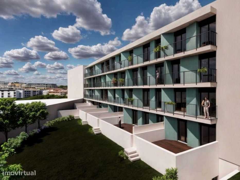 Apartamento T0 c/ varanda na Areosa/Circunvalação